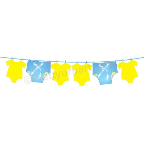 Baby Clothes Baby Shower Bunting BABY SHOWER Pretty UR Party