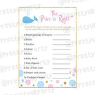 Baby Shower The price is right Game BABY SHOWER Pretty UR Party