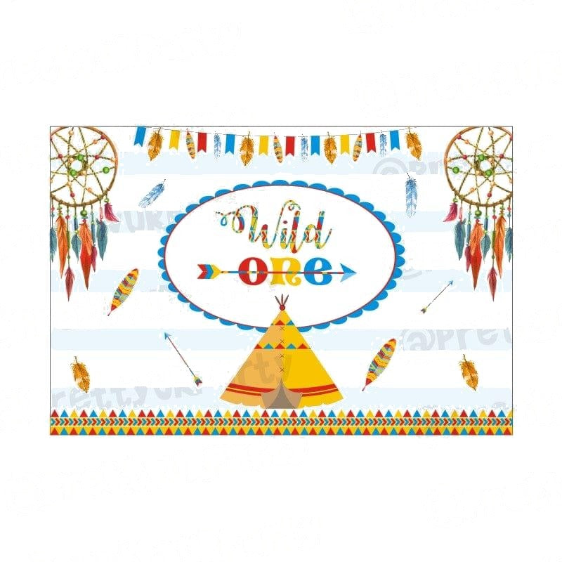 Wild One Theme Backdrop