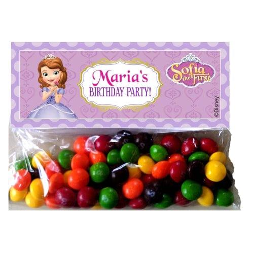 Sofia the first Enchanted Garden Party Treat Bag Toppers THEME PARTIES Pretty UR Party