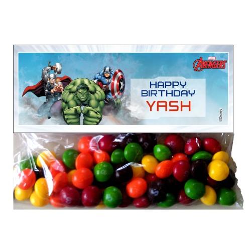 Avengers Treat Bag Toppers THEME PARTIES Pretty UR Party