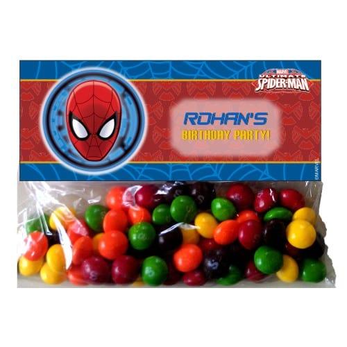 Spiderman Treat Bag Toppers THEME PARTIES Pretty UR Party