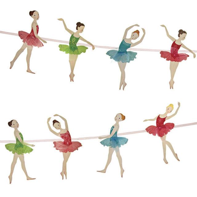 Ballerina Paper Garland DECORATIONS Pretty UR Party