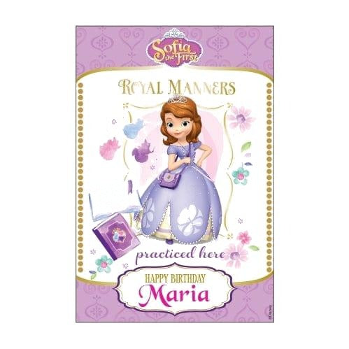 Sofia the first Enchanted Garden Party Poster 01