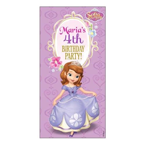 Sofia the first Enchanted Garden Party Door Banner THEME PARTIES Pretty UR Party