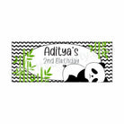 Personalized Panda Theme Banner - 13 x 30 inch ALL PARTY SUPPLIES Pretty UR Party Default Title