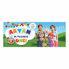 Personalized Cocomelon Theme Banner 30in ALL PARTY SUPPLIES Pretty UR Party