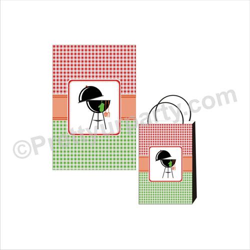 Barbeque Theme Khoi Bag / Pinata ALL PARTY SUPPLIES Pretty UR Party