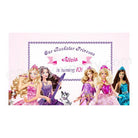 Barbie Rockstar Theme Backdrop PERSONALISED Pretty UR Party Default Title