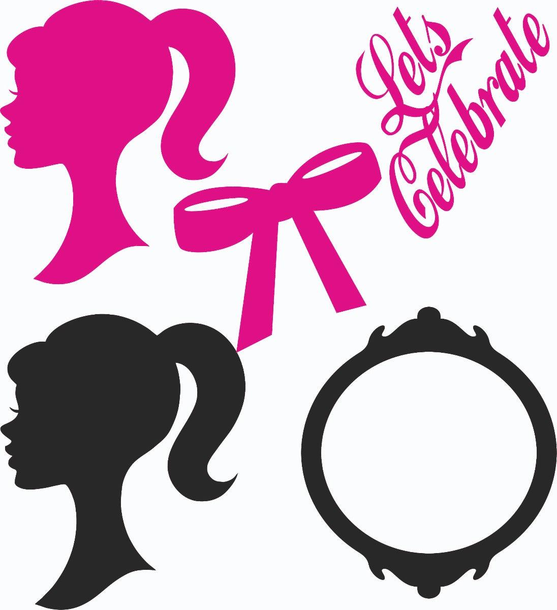 Barbie Silhoutte Theme Cutouts THEME PARTIES Pretty UR Party