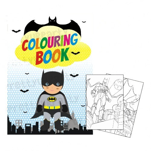 Batman Inspired Colouring Book