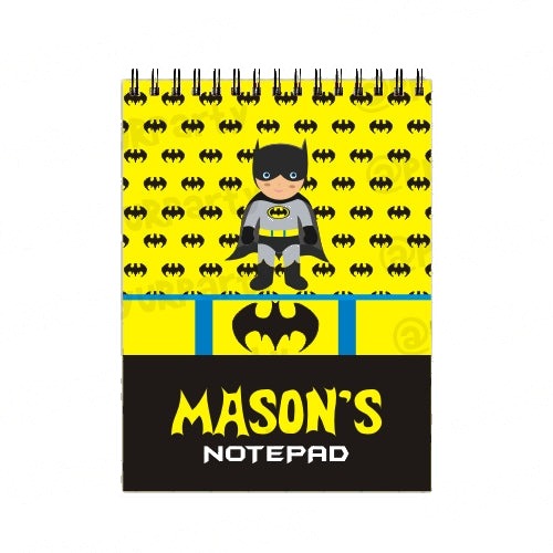 Batman Inspired Note Pads
