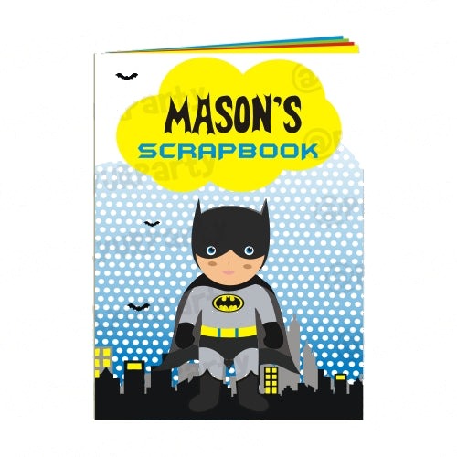 Batman Inspired Scrap Book
