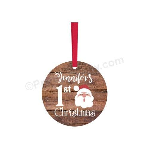 Personalized Christmas Bauble Design 11 ALL PARTY SUPPLIES Pretty UR Party Default Title