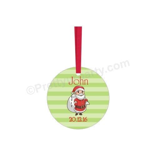 Personalized Christmas Bauble Design 4 ALL PARTY SUPPLIES Pretty UR Party Default Title
