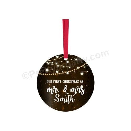 Personalized Christmas Bauble Design 6 ALL PARTY SUPPLIES Pretty UR Party Default Title