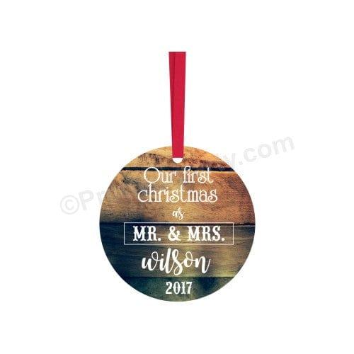 Personalized Christmas Bauble Design 9 ALL PARTY SUPPLIES Pretty UR Party Default Title
