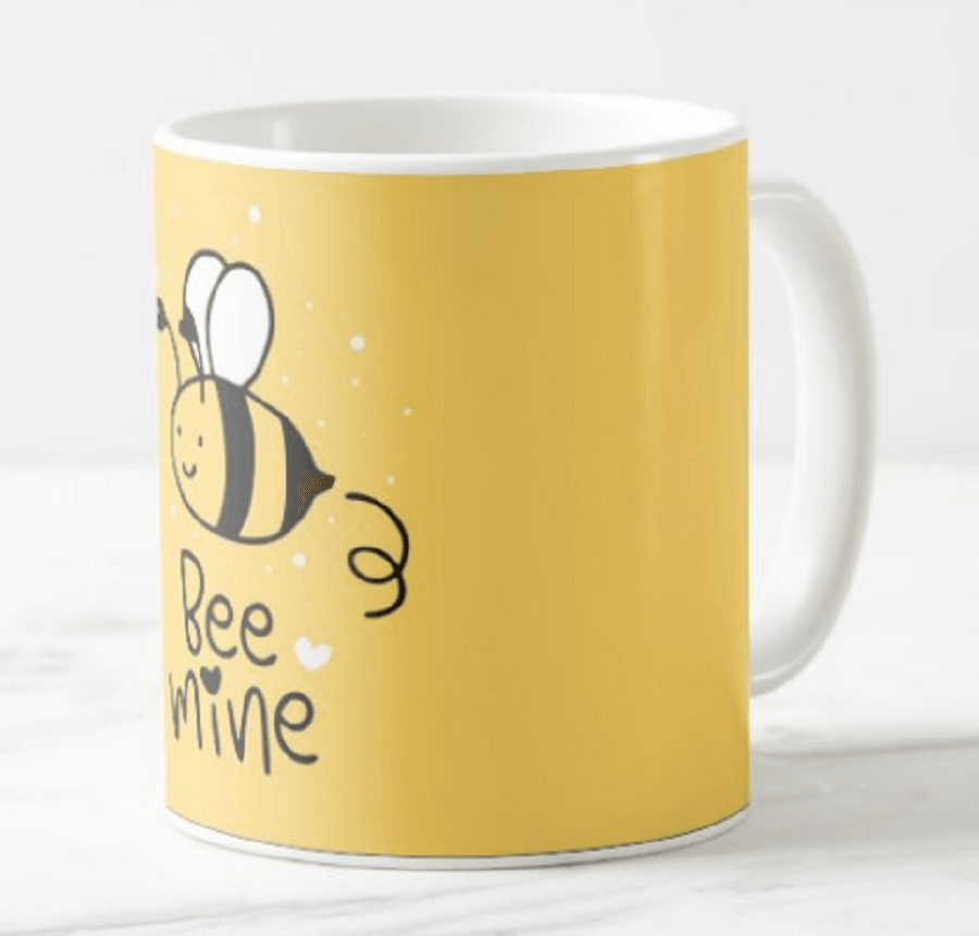 Bee Mine Valentines Mug ALL PARTY SUPPLIES Pretty UR Party