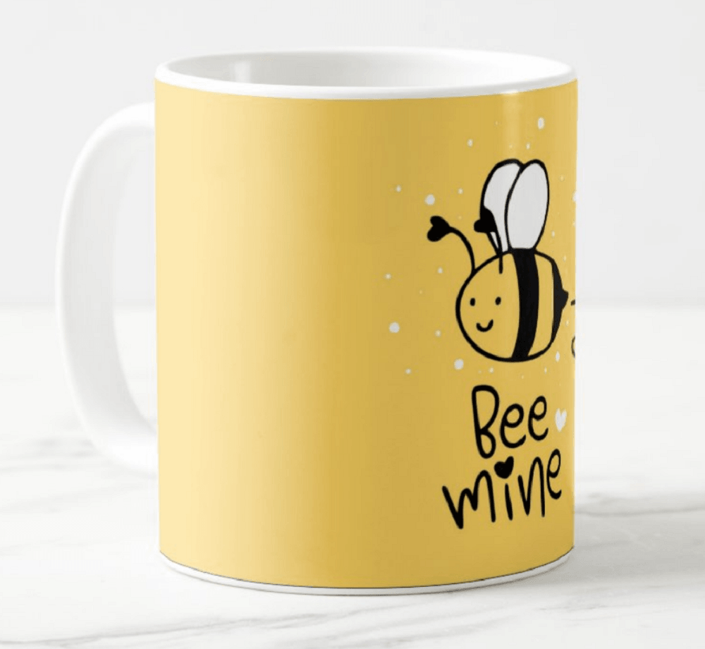 Bee Mine Valentines Mug ALL PARTY SUPPLIES Pretty UR Party