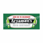 Personalized Beer Party Theme Banner 30in ALL PARTY SUPPLIES Pretty UR Party Default Title