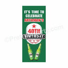 Beer Party Theme Door Banner THEME PARTIES Pretty UR Party