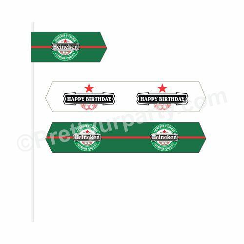 Beer Party Theme Drink Straws THEME PARTIES Pretty UR Party