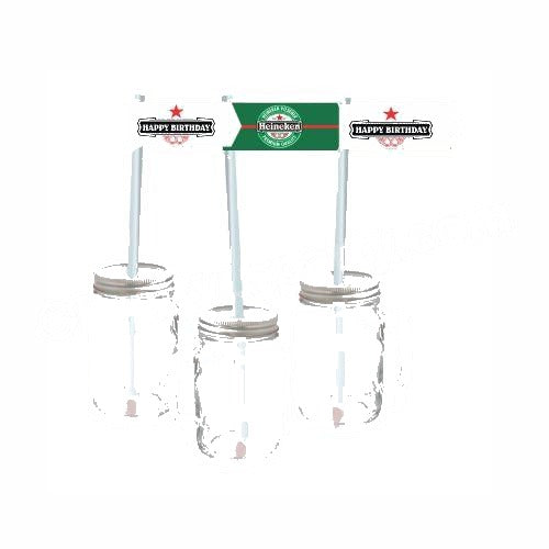 Beer Party Theme Drink Straws — image 2