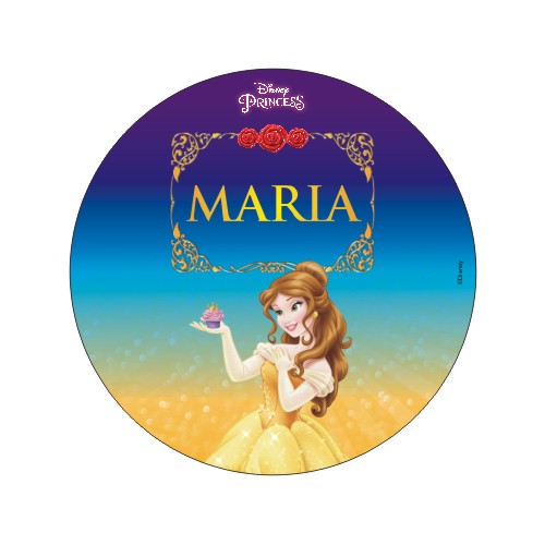 Belle Best Wishes card PERSONALISED Pretty UR Party 25 Best Wishes Cards