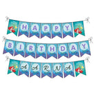 Ariel the Mermaid Happy Birthday Banner THEME PARTIES Pretty UR Party Default Title