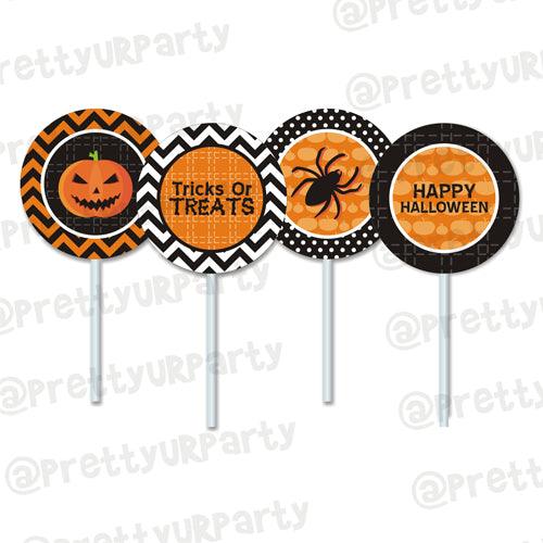 Birthday Halloween Cupcake / Food Toppers ALL PARTY SUPPLIES Pretty UR Party Default Title