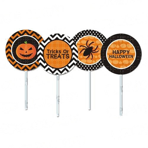 Birthday Halloween Cupcake / Food Toppers