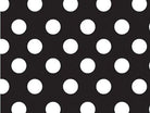 Black Polka Dots Big Wrapping Paper - Pack of 5 ACCESSORIES Pretty UR Party