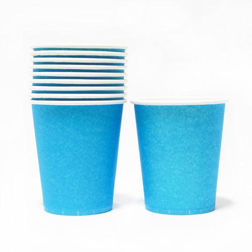Blue Paper Cups - Pack of 10 ALL PARTY SUPPLIES Pretty UR Party