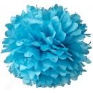 Blue Tissue Paper Pom Poms 16" DECORATIONS Pretty UR Party