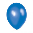 Blue Metallic Latex Balloon - Pack of 50 DECORATIONS Pretty UR Party