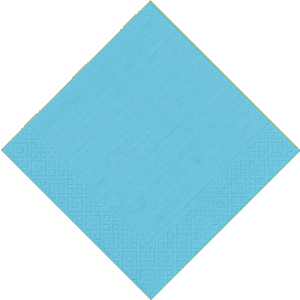 Blue Paper Napkins - Pack of 20 THEME PARTIES Pretty UR Party