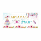Personalized Boho Theme Banner 30in ALL PARTY SUPPLIES Pretty UR Party Default Title