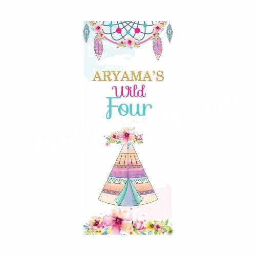 Boho Theme Door Banner