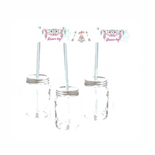 Boho Theme Drink Straws — image 2