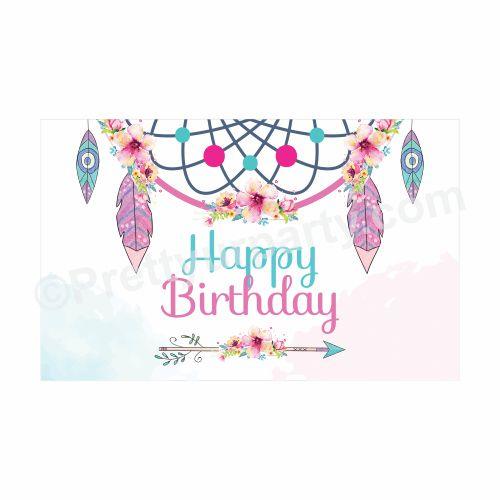 Boho Theme Table Mats THEME PARTIES Pretty UR Party Default Title