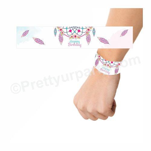 Boho Theme Wrist Bands  - Pack of 10 THEME PARTIES Pretty UR Party Default Title