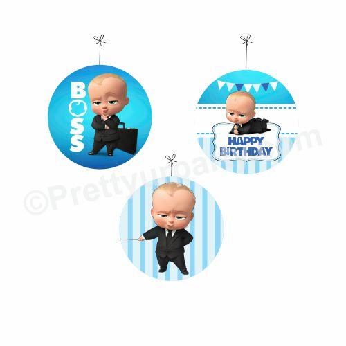 Boss Baby Theme Danglers THEME PARTIES Pretty UR Party Default Title