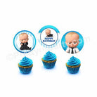 Boss Baby Theme Cupcake / Food Toppers THEME PARTIES Pretty UR Party