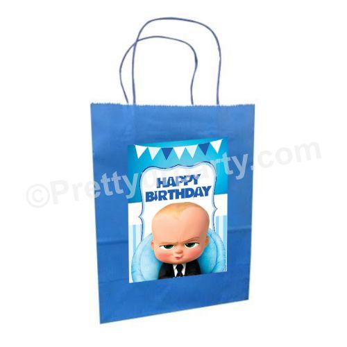 Boss Baby Gift Bags - Pack of 10 ACCESSORIES Pretty UR Party