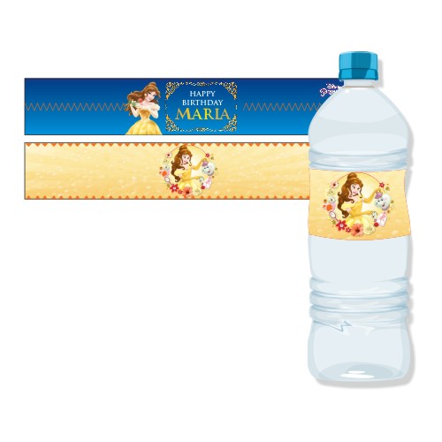 Belle Bottle Labels THEME PARTIES Pretty UR Party Default Title