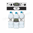 Panda Theme Water Bottle Labels THEME PARTIES Pretty UR Party Default Title