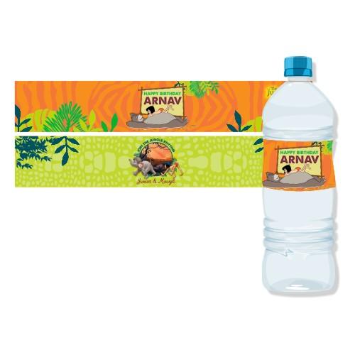 Jungle Book Bottle Labels THEME PARTIES Pretty UR Party Default Title