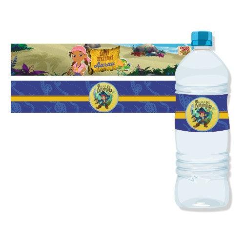 Captain Jake and the Neverland Bottle Labels THEME PARTIES Pretty UR Party Default Title