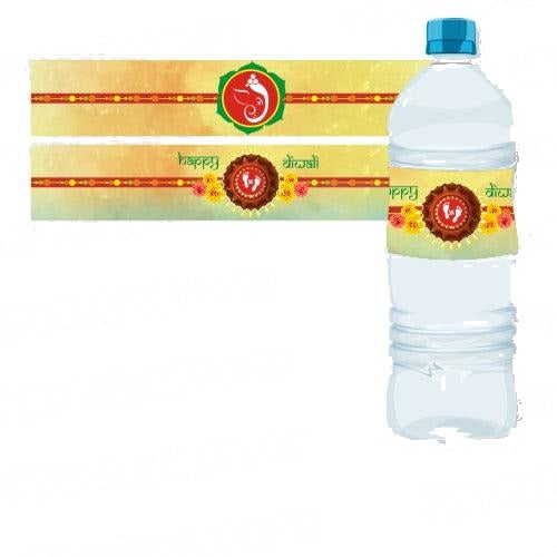 Diwali Ganesha Theme Bottle Labels