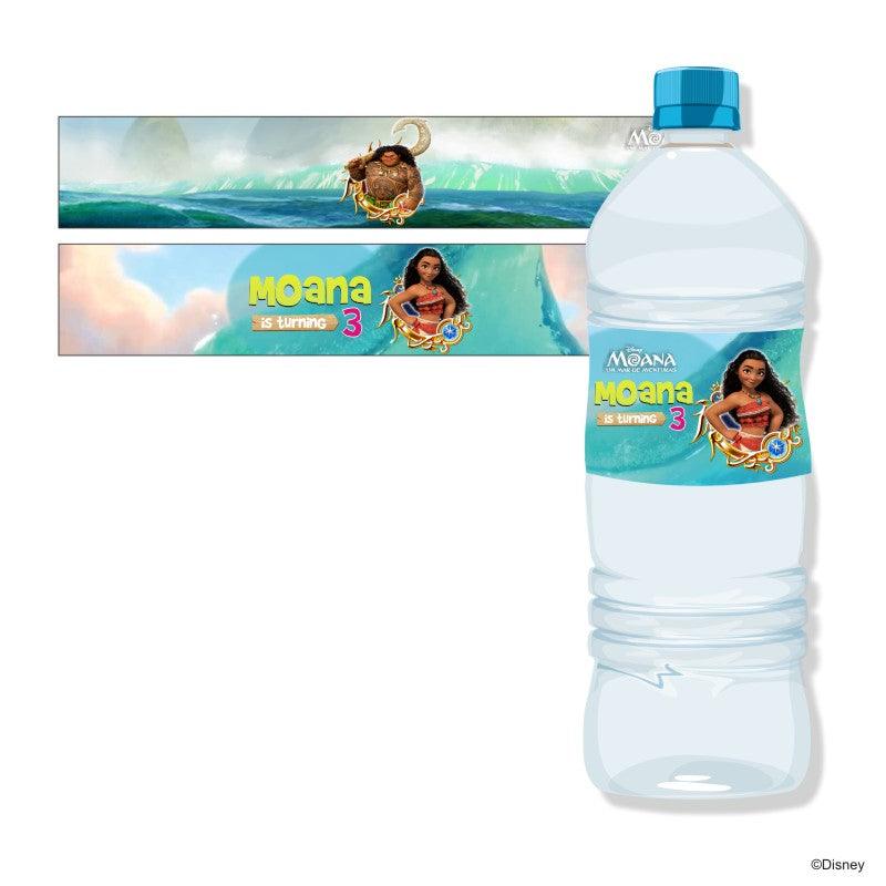 Moana Theme Water Bottle Labels THEME PARTIES Pretty UR Party Default Title